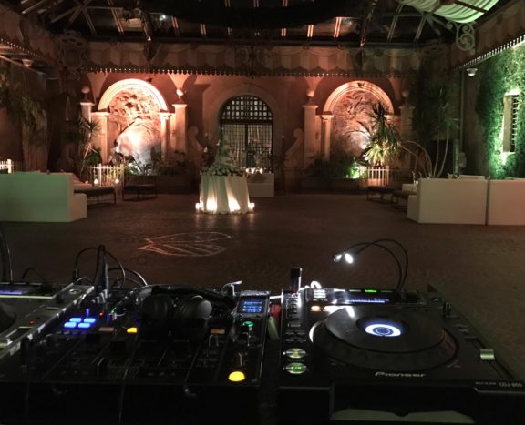 Setup in the castle