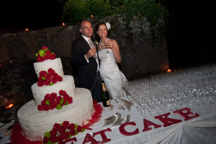 Wedding Red Cake