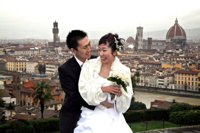 Sposi a Firenze