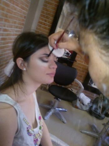 trucco per sfilata di moda