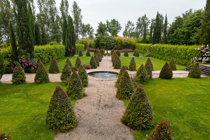 Giardino della fontana rotonda