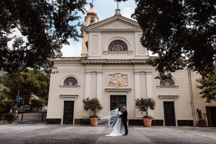 Gli sposi - la chiesa